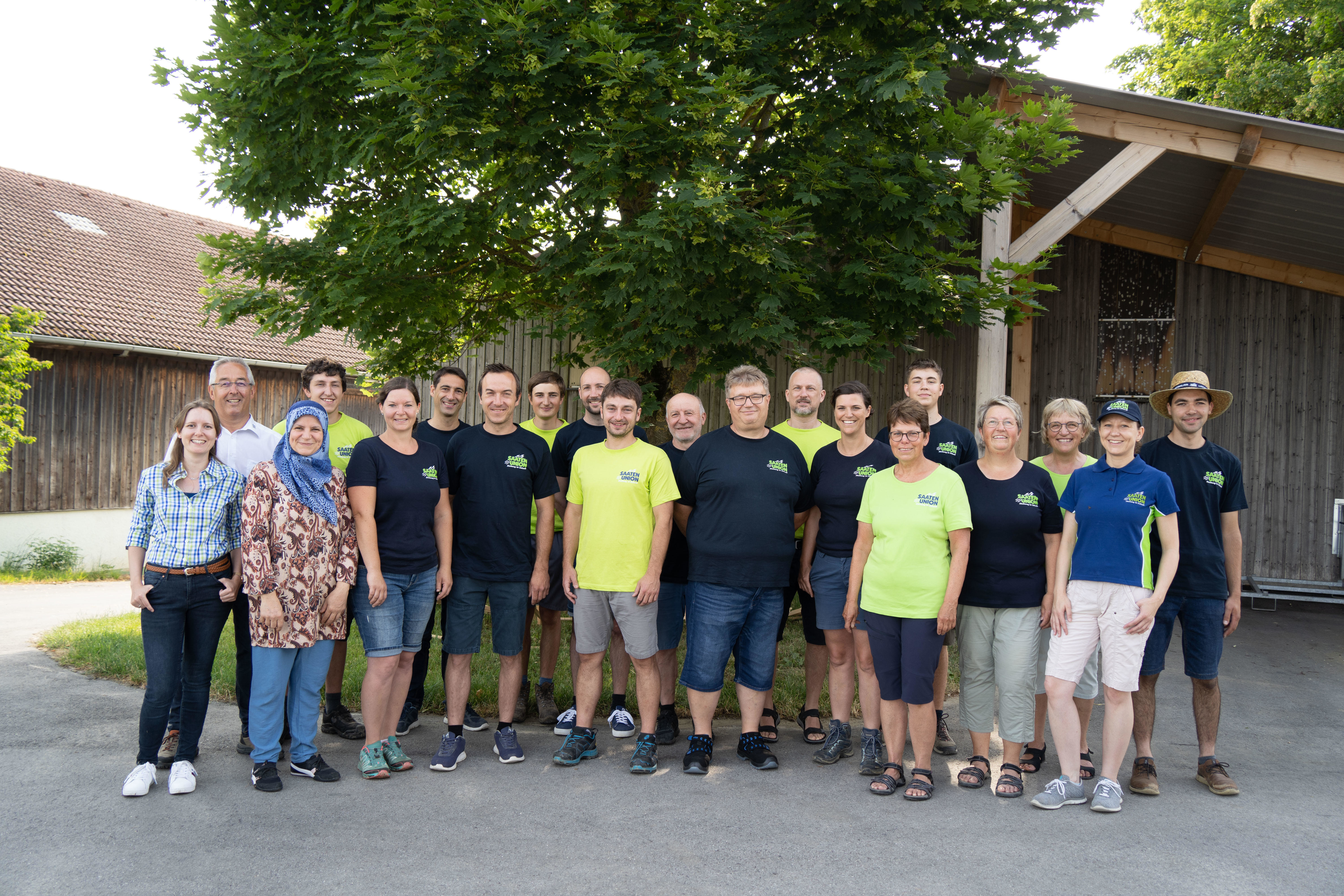 Team der Versuchsstation Bayern