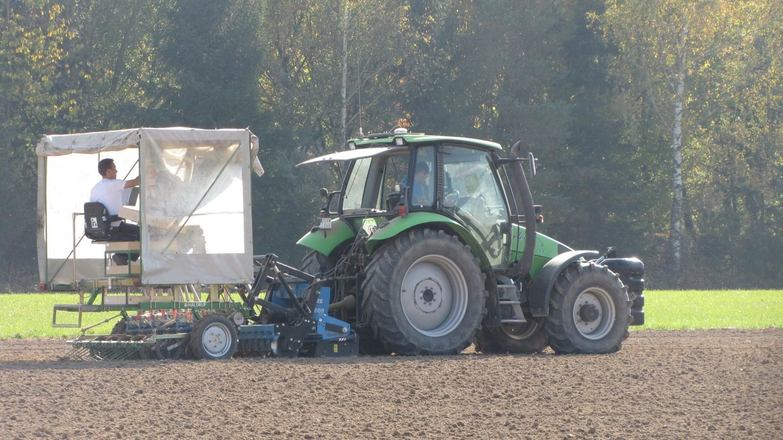 Anlage Getreideversuch