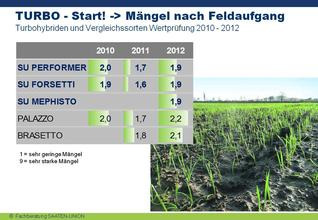 Feldaufgang - besserer Start 1